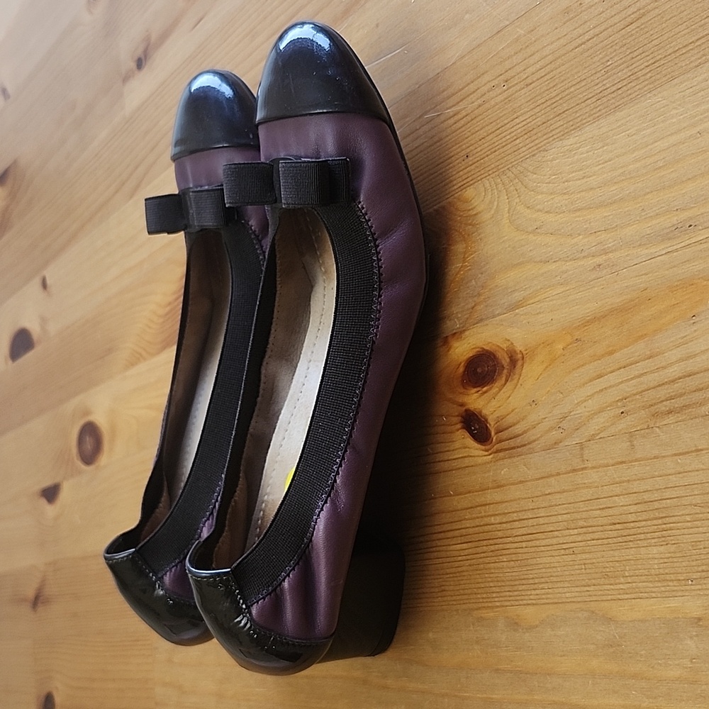 Salvatore Ferragamo Bow Elastic Short Heel Shoes, Sz.6